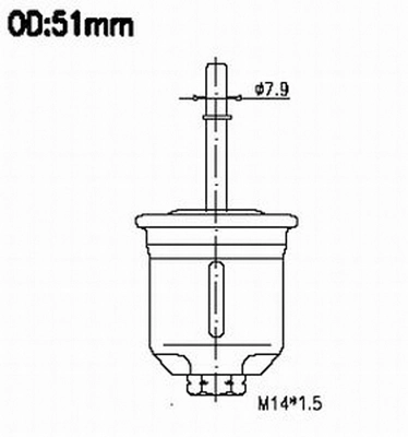 Фильтр топливный JS ASAKASHI FS3207