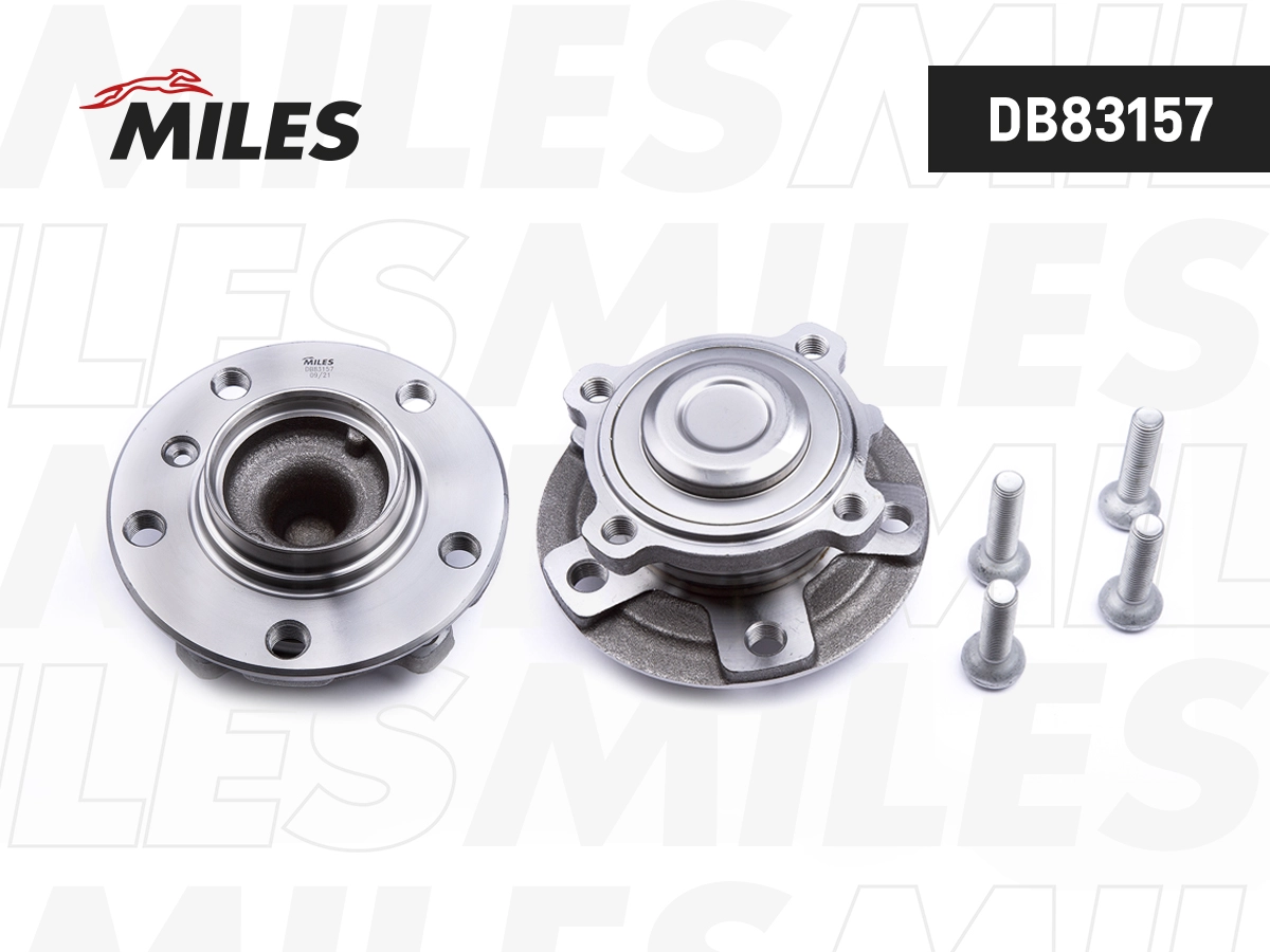 Ступица с подшипником bmw 1 f20/3 f30/31 10- пер. MILES DB83157