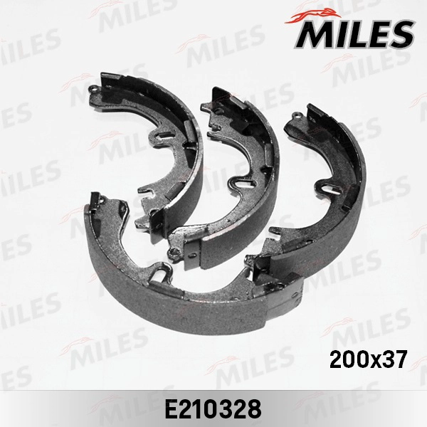 Колодки барабанные (toyota camry 83-91/carina ii/e 83-92/corolla 87-02) (trw gs8181) e210328 MILES E210328