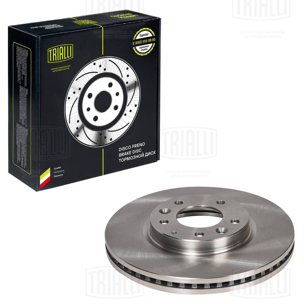 Диск торм. для а/м mazda cx-7 (07-) перед. d296 (df 250114) TRIALLI DF 250114