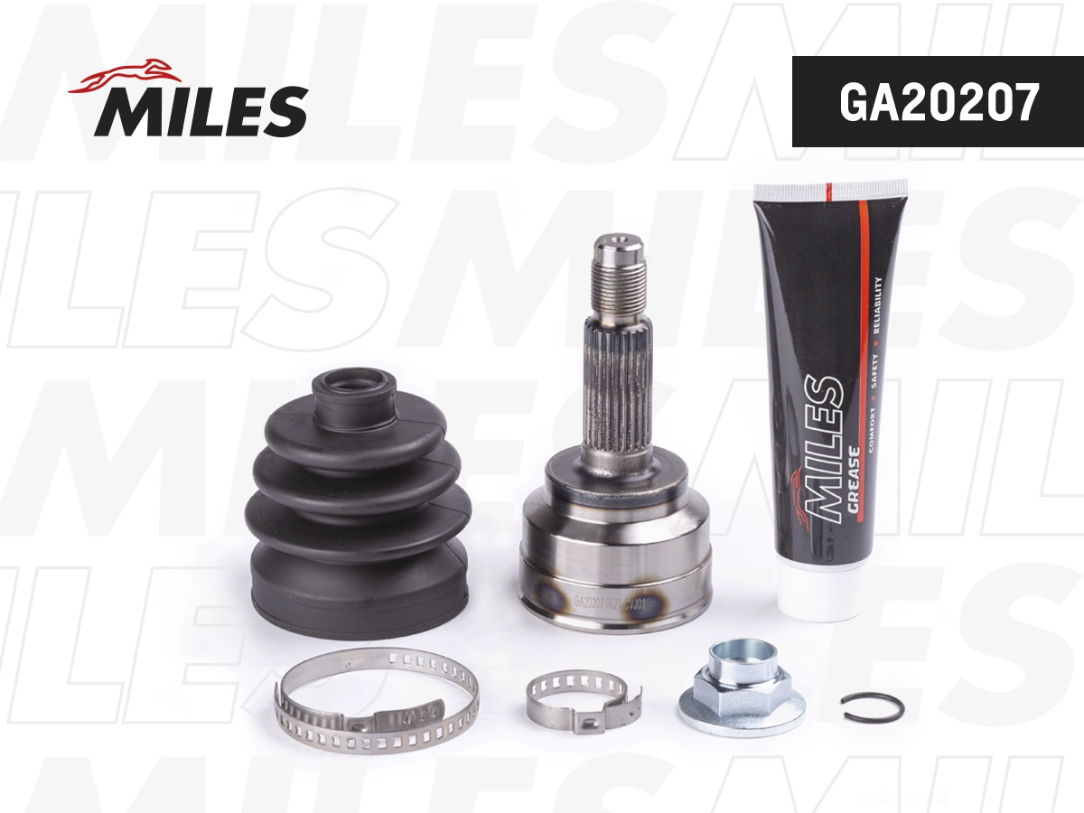 Шрус mazda 121/kia pride 1.1/1.3 90-96 нар. MILES GA20207