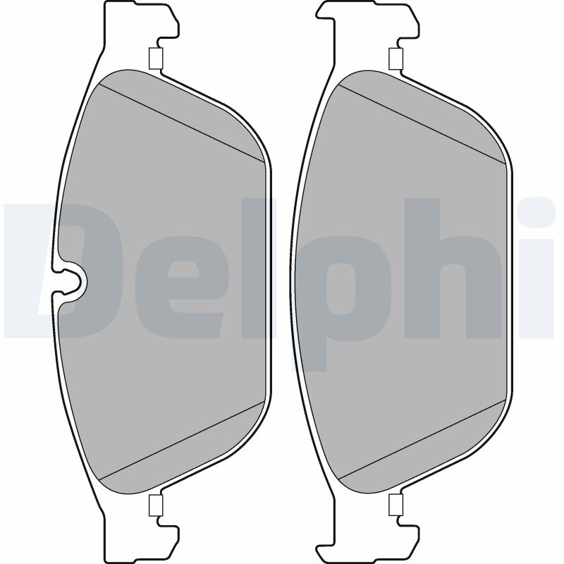 Тормозные колодки DELPHI LP2292