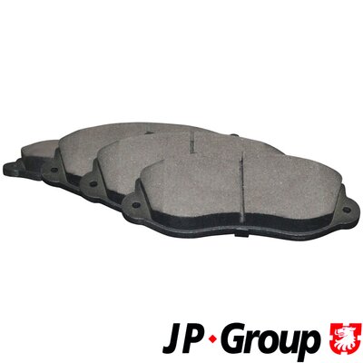 Комплект тормозных колодок дисковый тормоз jp group