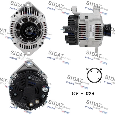 Генератор FISPA A12VA1291A2