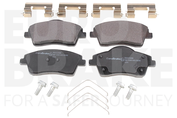 Тормозные колодки дисковые передние EUROBRAKE 5502224836