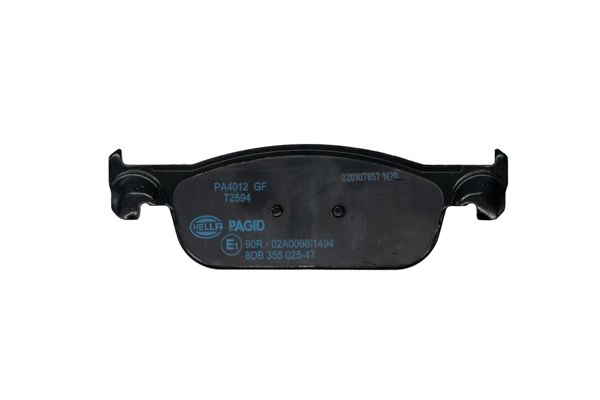 Колодки тормозные дисковые передние pilenga HELLA/BEHR/PAGID 8DB 355 025-471