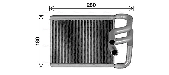 Радиатор AVA QUALITY COOLING HY6482