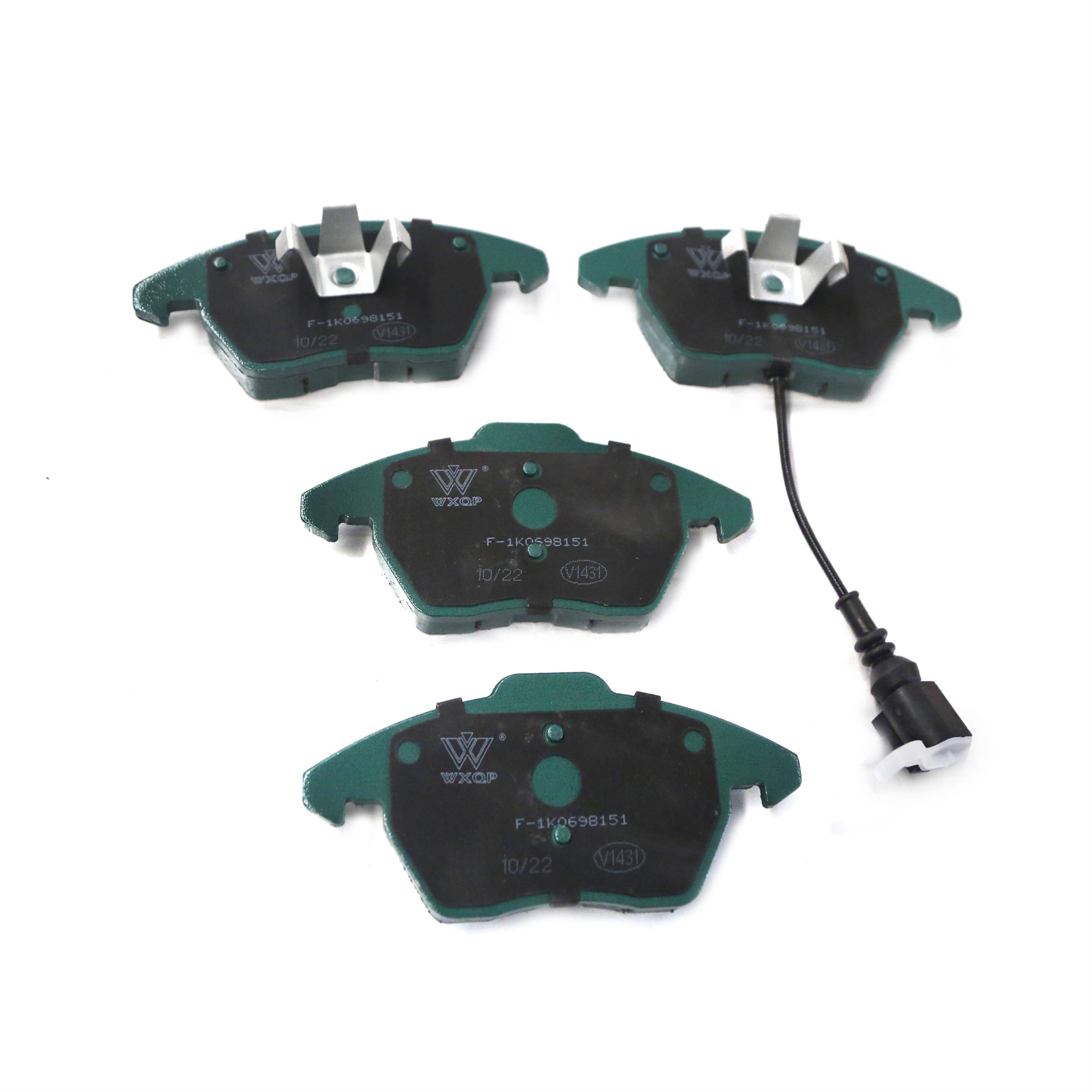 Колодки передние 156.5/155.271.5/6619.3 ws vw golf v vi 03-13 jetta v vi 05-18 passat 09-15 polo v 09-17 caddy 95-15 tiguan 07-18 skoda octavia 04 WXQP 340159