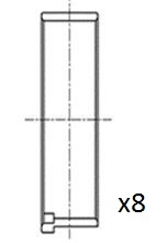 Вкладыши двигателя FAI AUTOPARTS BB2070-010