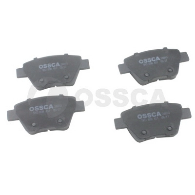 Колодки тормозные дисковые задние без датчиков износа / audi a13seat altealeonskoda octavia-iisuperb-iiyetivw beetlecaddy-iiieosgolf-vije OSSCA 24810