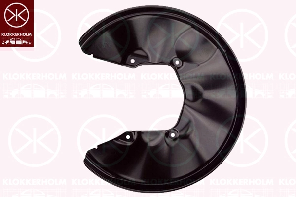 Отражатель диска тормозного механизма KLOKKERHOLM 0019878