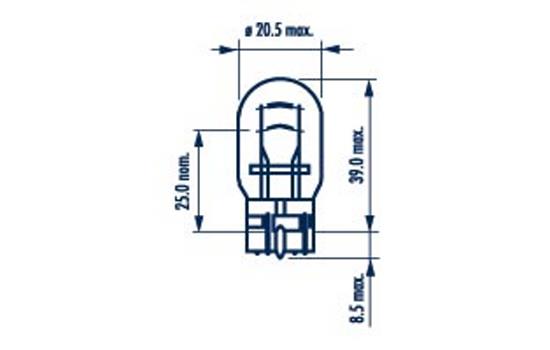 Лампа фонаря указателя поворота NARVA 179193000