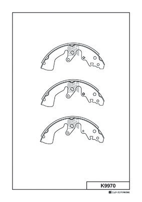 Комплект тормозных колодок