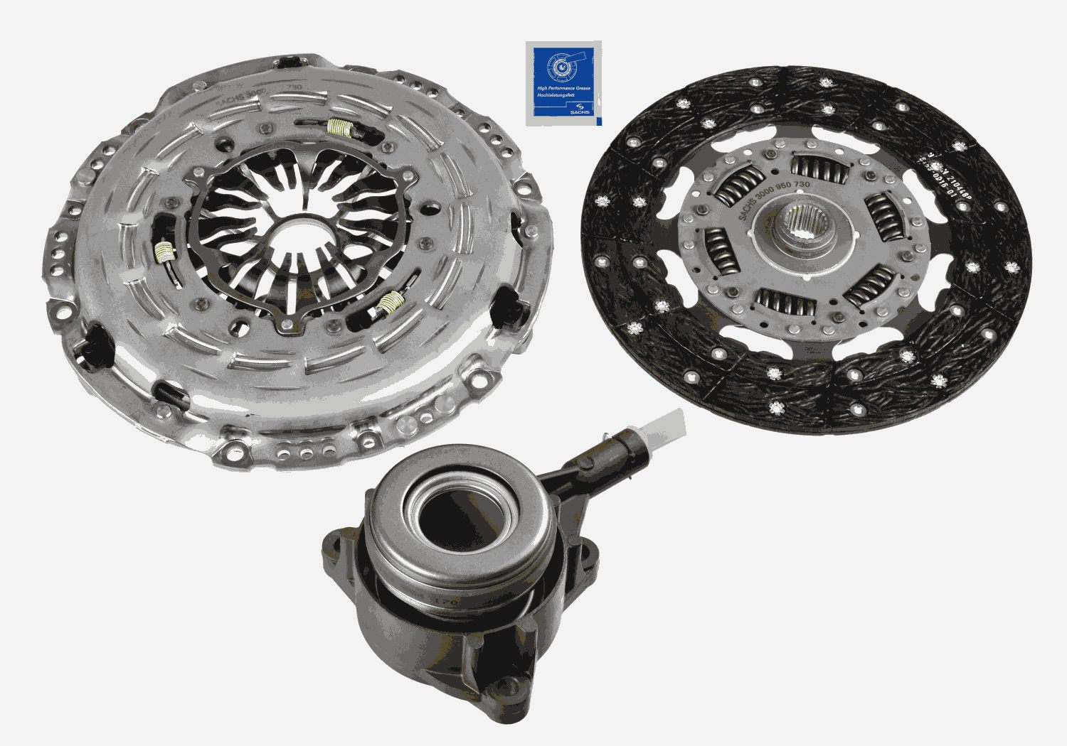 Комплект сцепления xtend kit plus csc SACHS 3000 990 324