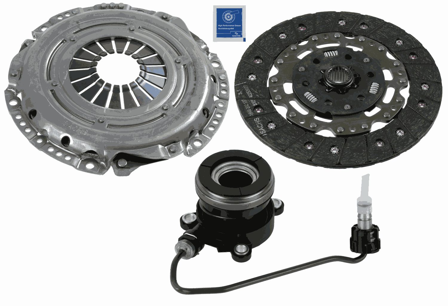 Комплект сцепления kit plus csc SACHS 3000990136