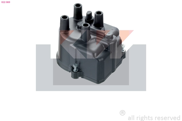 Крышка распределителя зажигания made in italy - equivalent KW 822069