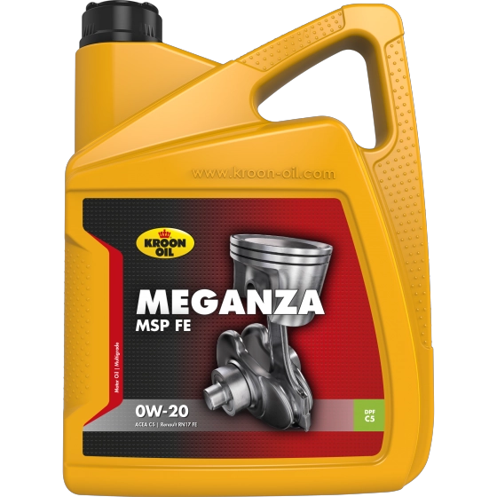 Моторное масло meganza msp fe 0w-20 KROON-OIL 36787