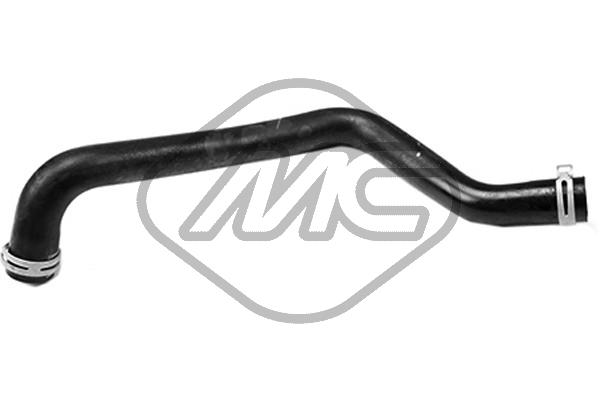 Патрубок радиатора METALCAUCHO 07644