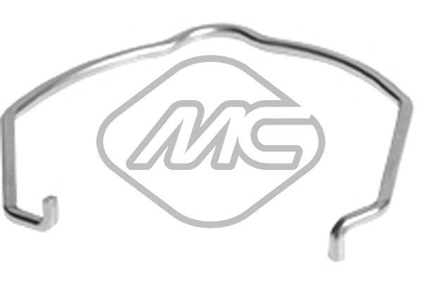 Скоба крепления патрубка интеркулера METALCAUCHO 98722
