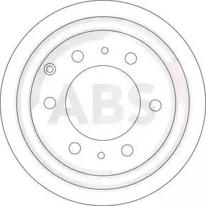 Тормозной диск A.B.S. 16613