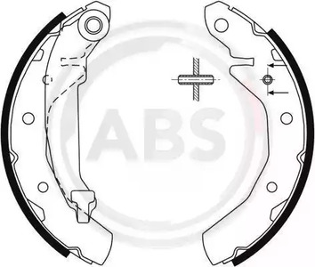 Комплект тормозных колодок A.B.S. 9061
