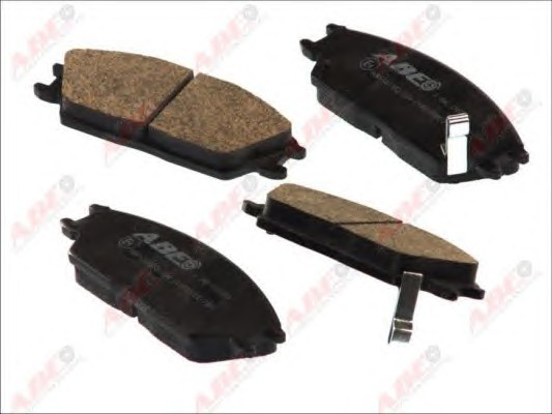 Колодки тормозные дисковые ABE C10522ABE