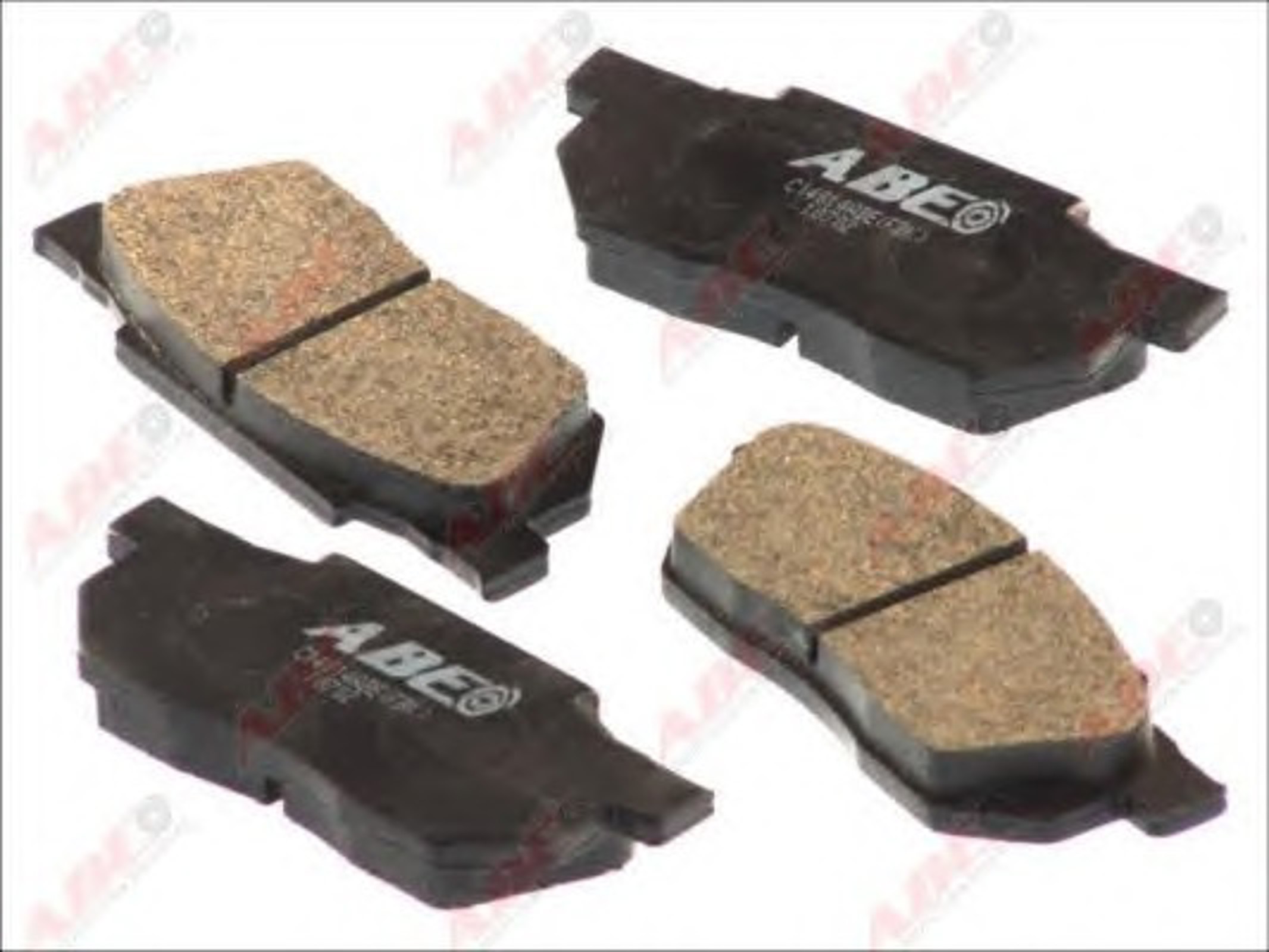 Колодки тормозные дисковые ABE C14014ABE