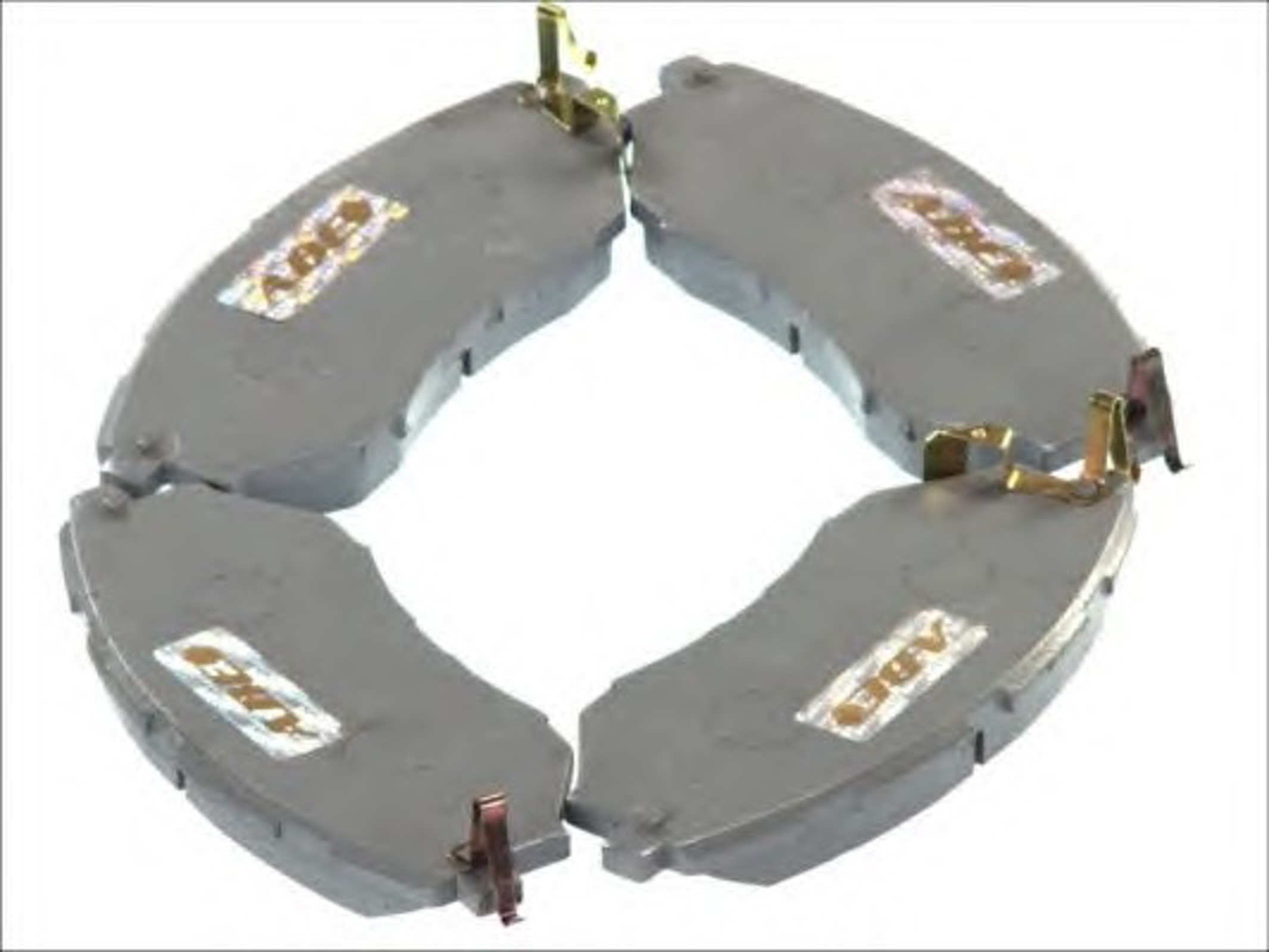 Колодки тормозные дисковые ABE C17017ABE