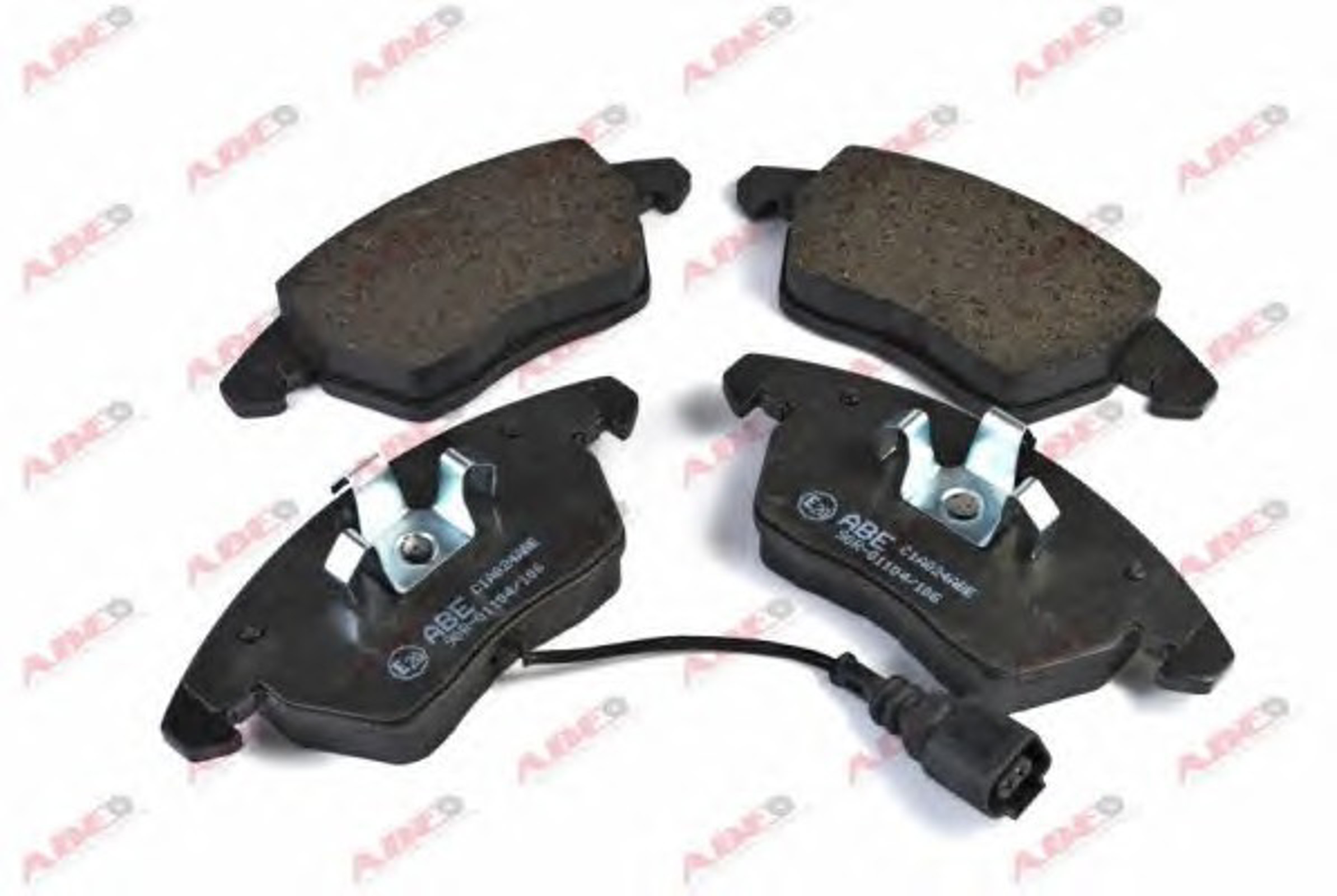 Комплект тормозных колодок дисковый тормоз ABE C1A024ABE