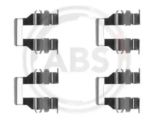 Комплект монтажный тормозных колодок abs 1199q A.B.S. 1199Q