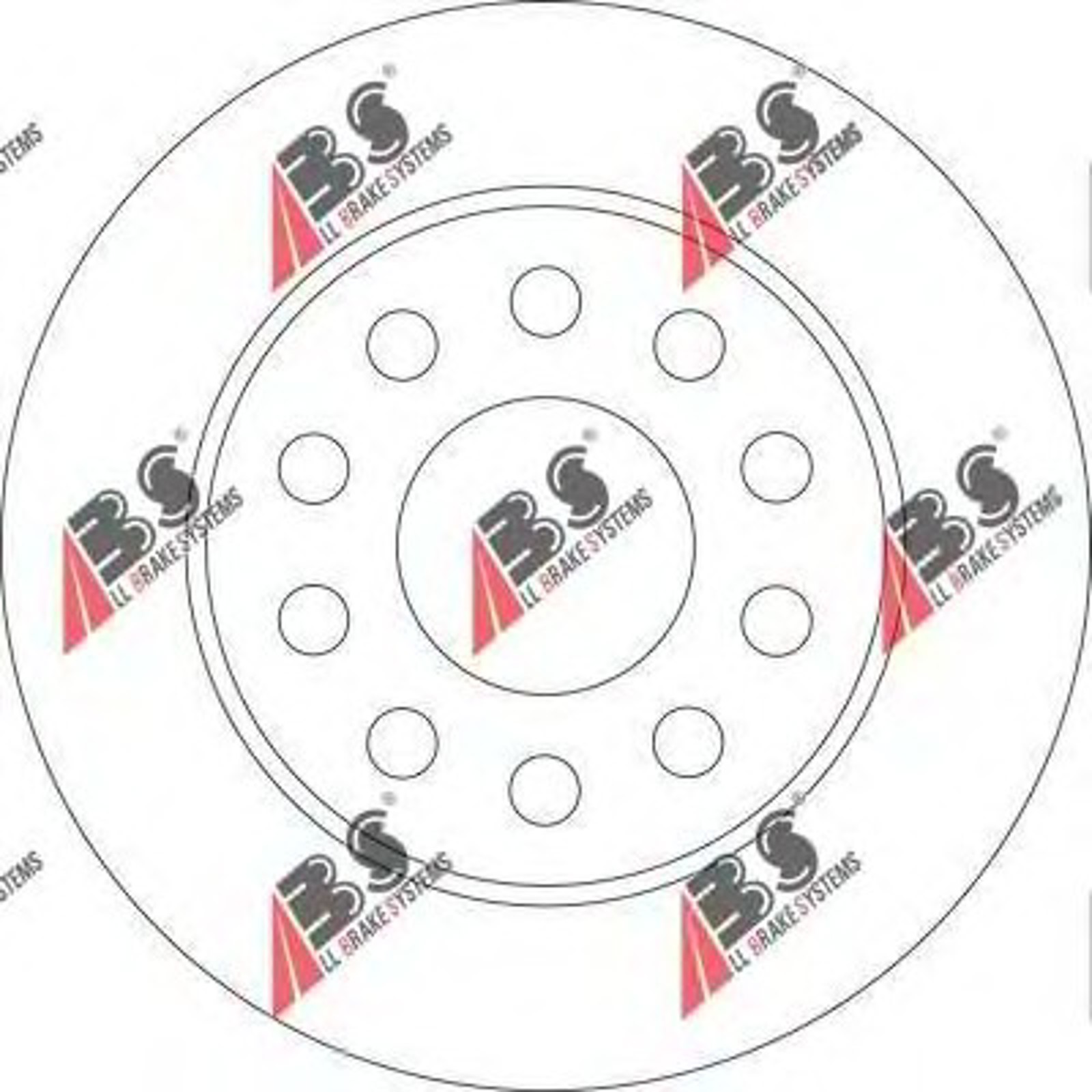 Диск тормозной A.B.S. 16205
