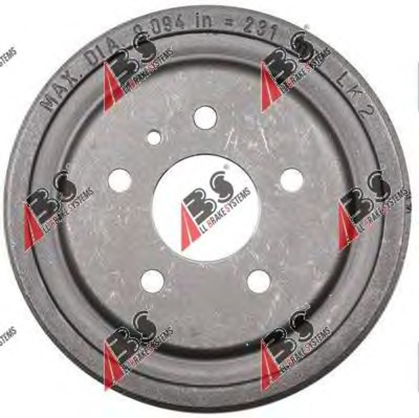 Барабан тормозной A.B.S. 2738-S