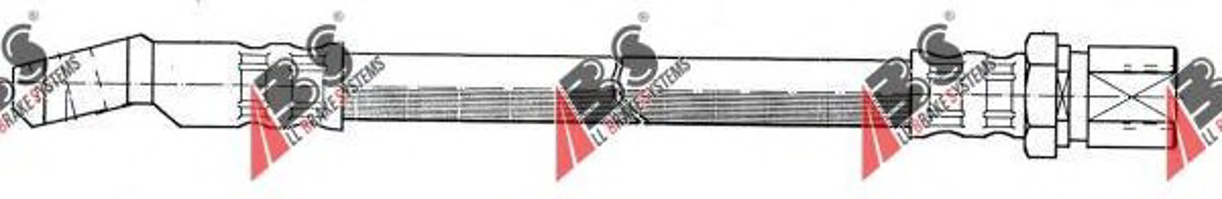 Шланг тормозной A.B.S. SL 2195