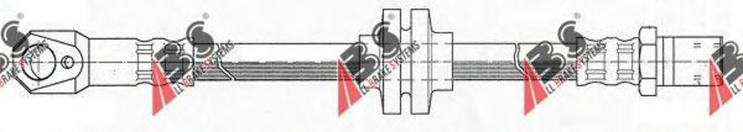 Шланг тормозной A.B.S. SL 3141