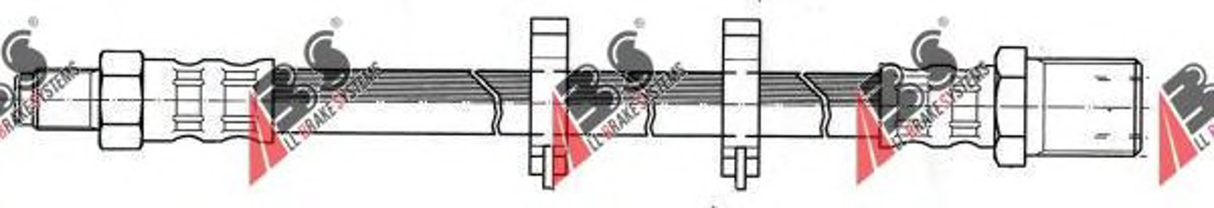 Шланг тормозной A.B.S. SL 4265