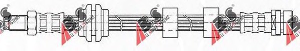 Шланг тормозной A.B.S. SL4908