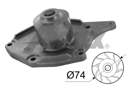 Водяной насос охлаждения двигателя AIRTEX 1746