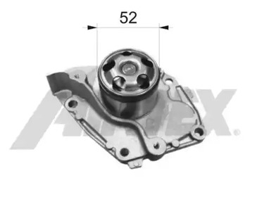 Водяной насос охлаждения двигателя AIRTEX 1909