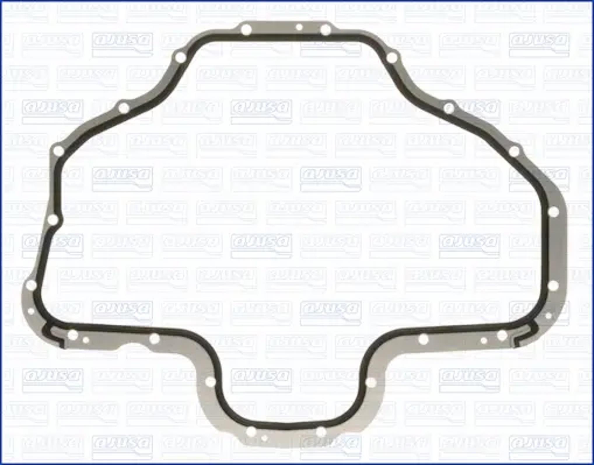 Прокладка масляного поддона opel omega b 2.2 16v 94-03 omega b универсал 2.2 16v 94-03 AJUSA 01196700
