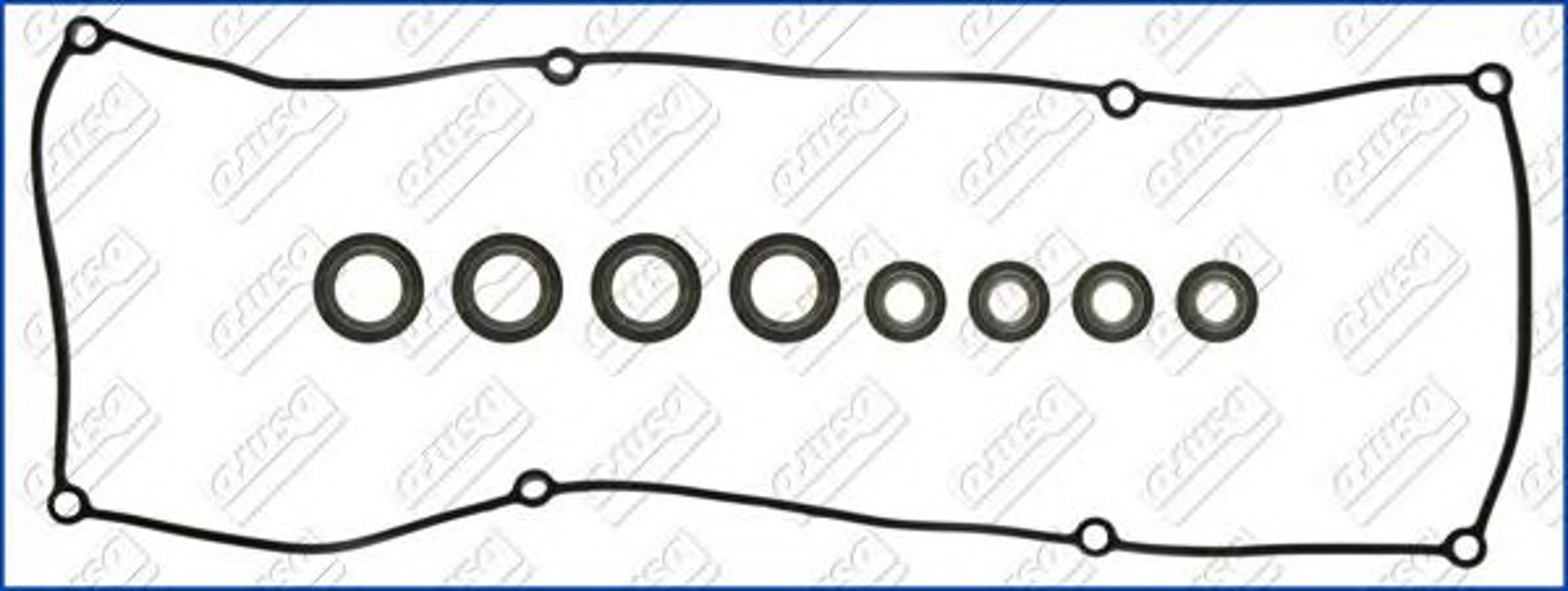 Комплект прокладок клапанной крышки mitsubishi pajero iv 3.2 di-d/3.2 di-d 4wd/3.2 td 4wd 06- pajero iv van 3.2 di-d 06- AJUSA 56049500