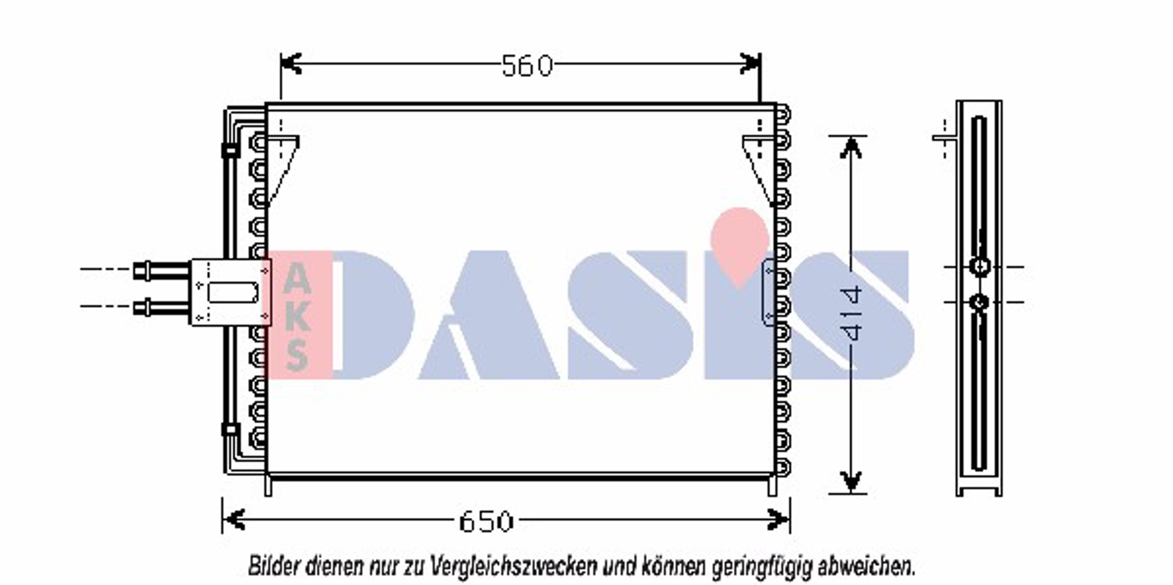 Конденсатор кондиционер AKS DASIS 182250N