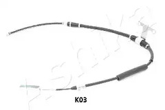 Трос стояночного тормоза ASHIKA 131-0K-K03