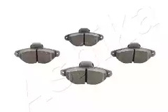 Комплект колодок для дисковых тормозов ASHIKA 50-00-0058