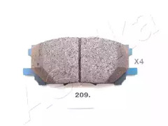 Колодки тормозные дисковые ASHIKA 50-02-209