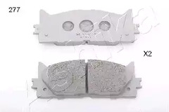 Колодки тормозные дисковые ASHIKA 50-02-277