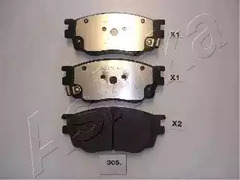 Колодки тормозные дисковые ASHIKA 50-03-305