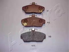 Колодки тормозные дисковые ASHIKA 50-04-430