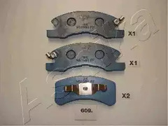Колодки тормозные дисковые ASHIKA 50-06-609