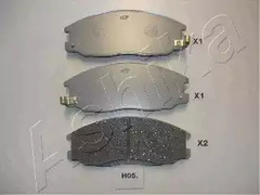 Колодки тормозные дисковые ASHIKA 50-H0-005