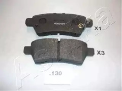 Колодки тормозные дисковые ASHIKA 51-01-130